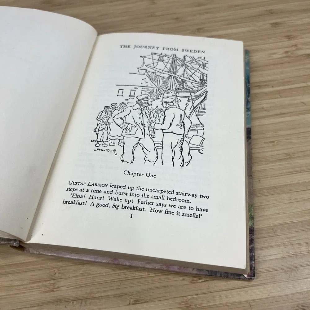 Sod-House Winter: They Came from Sweden By Clara Ingram Judson. 1942 Vintage HC.
